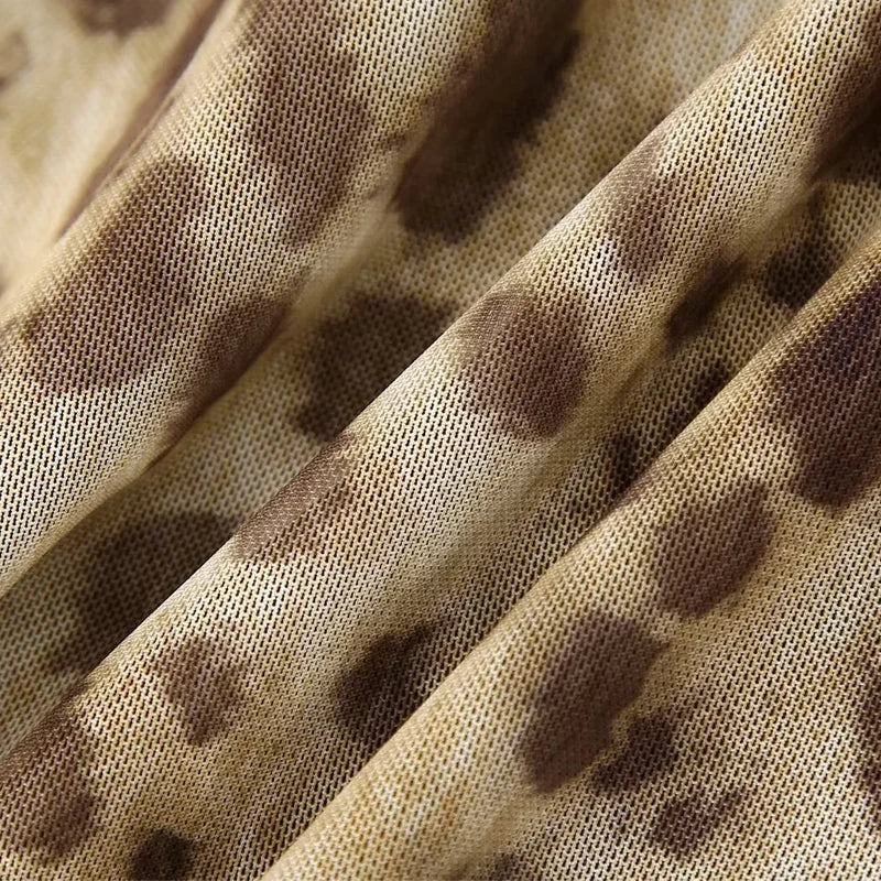 Lulu Leopard Print Skirt