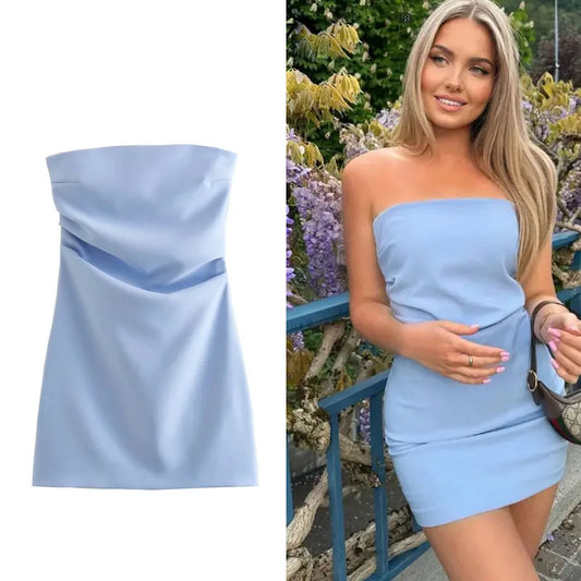 Chloe Strapless Mini Dress
