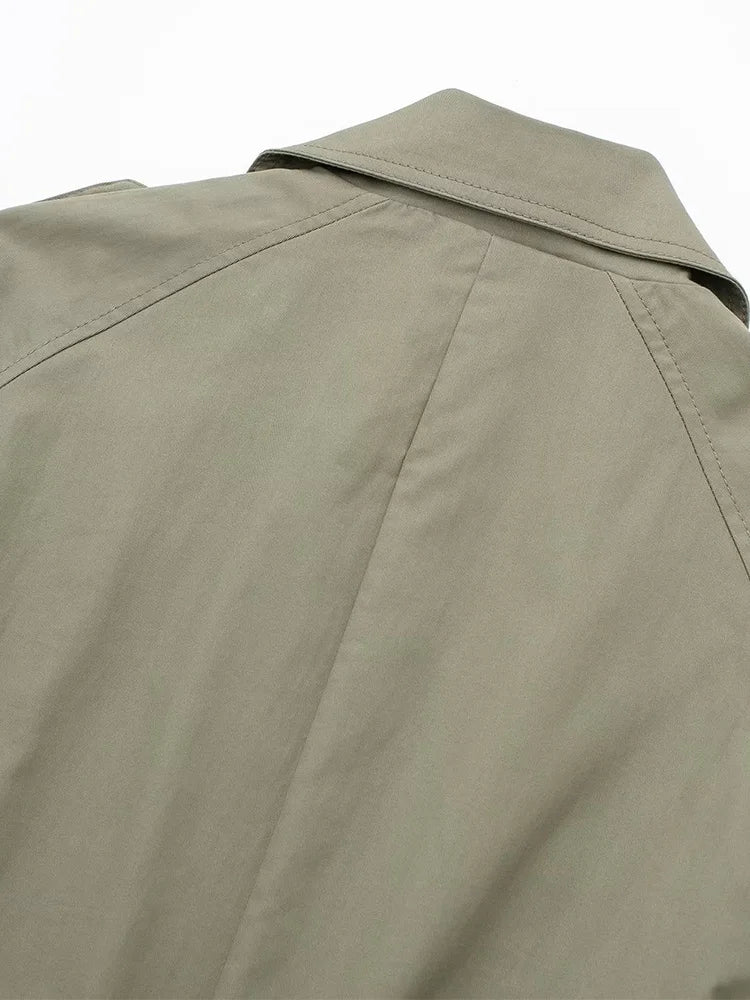 Anastasia Double-Breasted Trench Coat