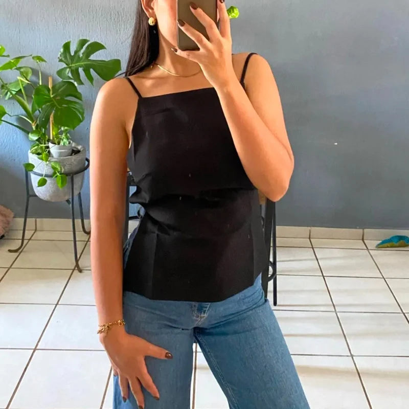 Bea Backless Cami Top