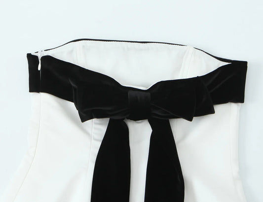 Francesca Bandeau Bow Top