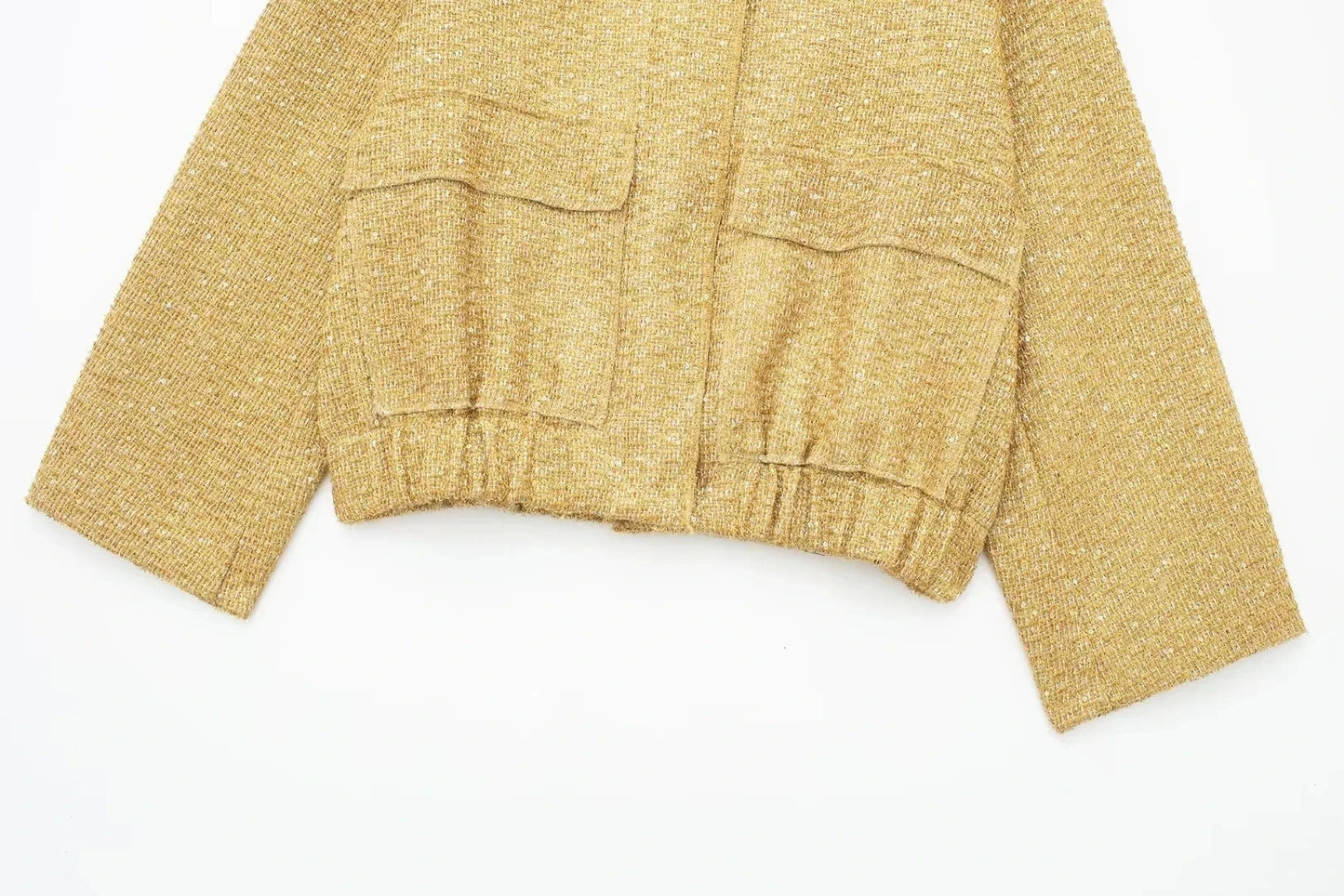 Agnes Sequin Bomber Jacket