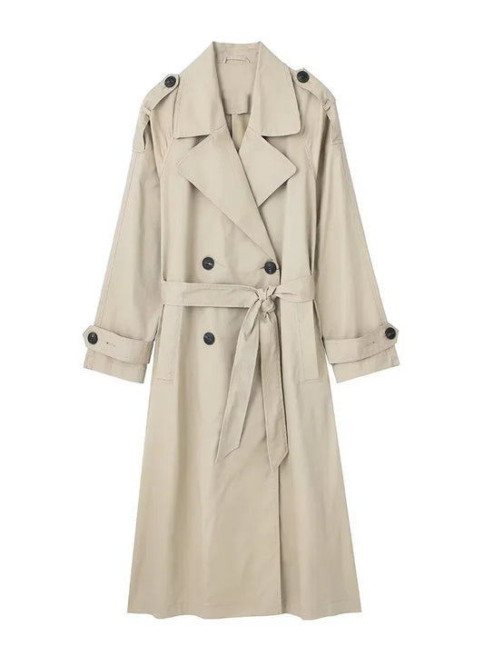 Anastasia Double-Breasted Trench Coat