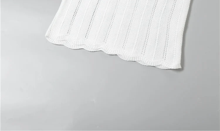 Tessa Crochet Halter Dress