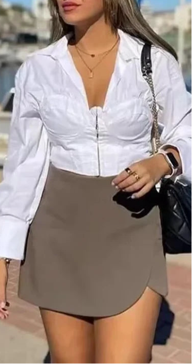 Asymmetric Alice Skort