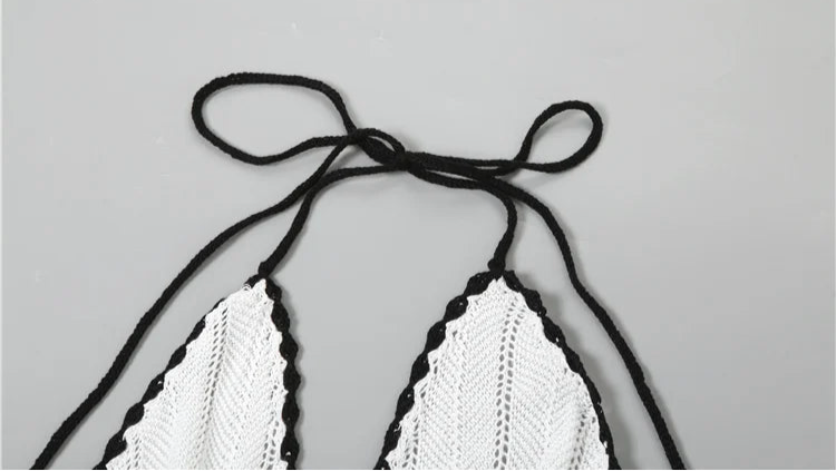Tessa Crochet Halter Dress