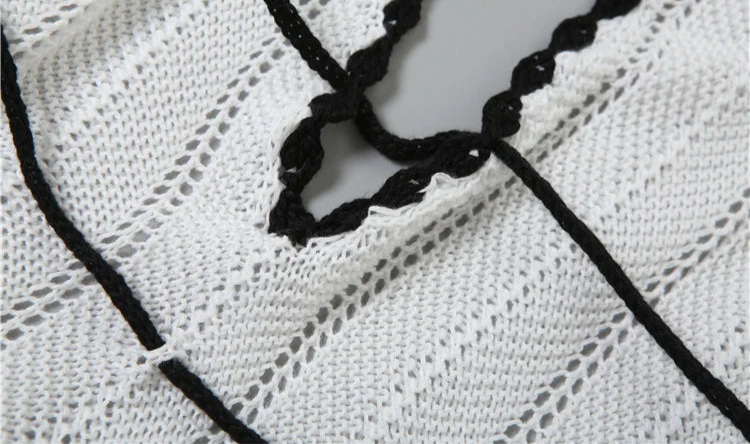 Tessa Crochet Halter Dress