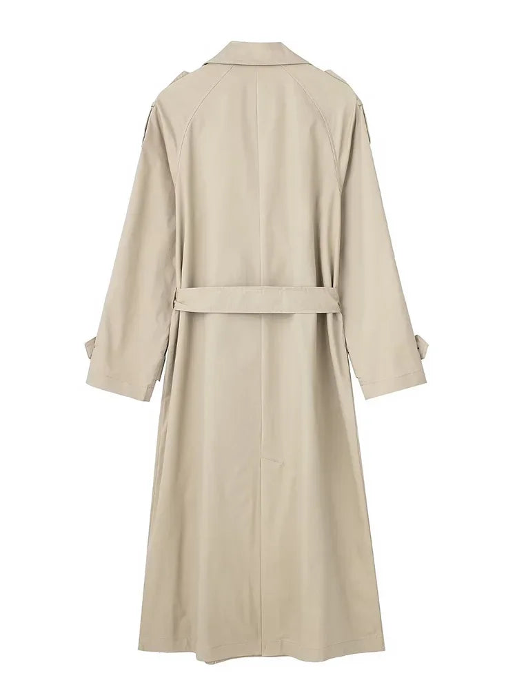 Anastasia Double-Breasted Trench Coat