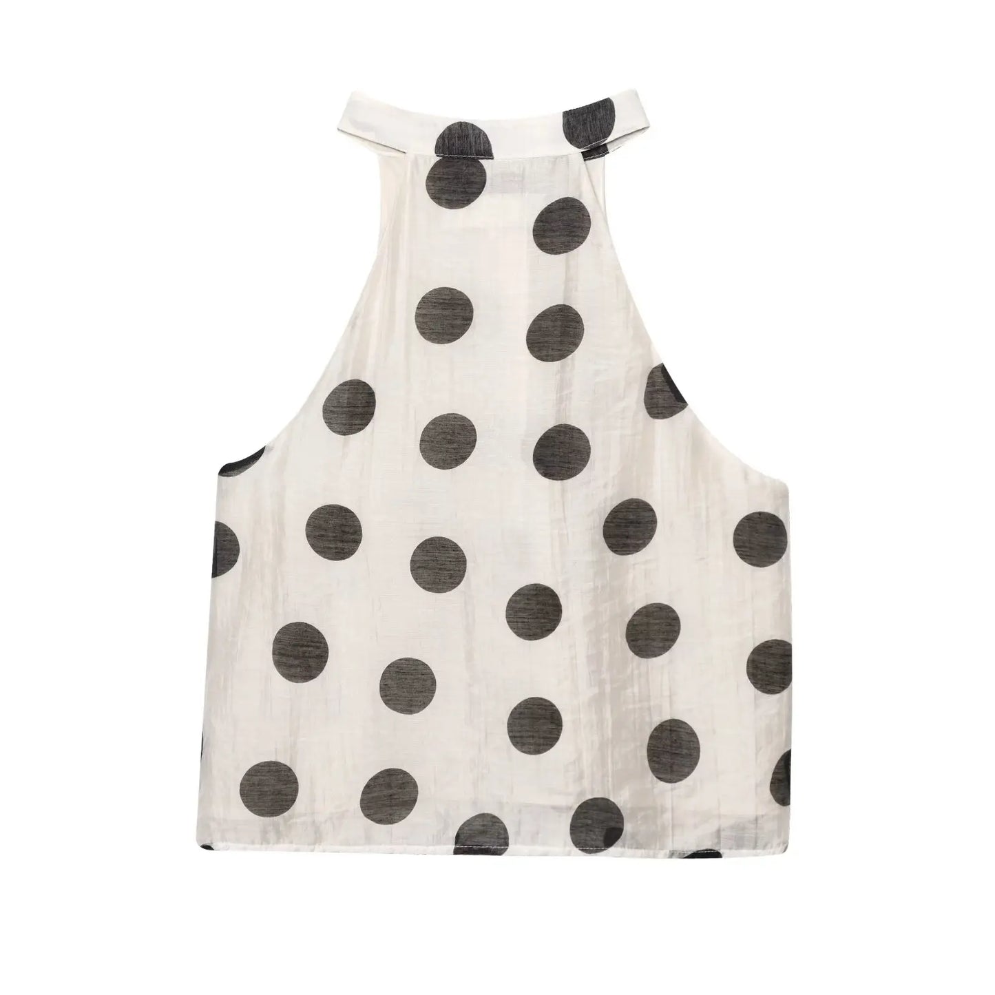 Chic Polka Dot Sophia Halter Co-Ord Set