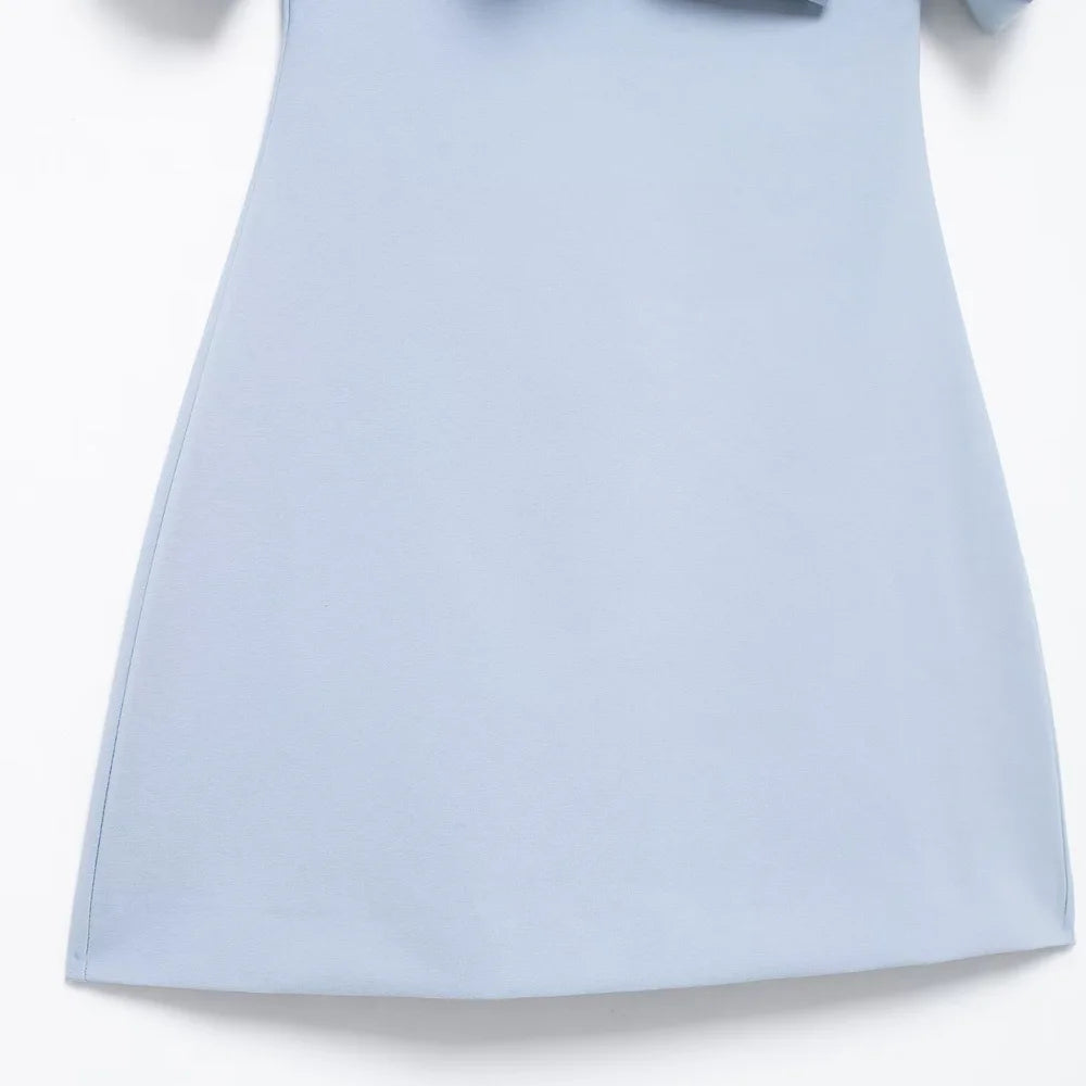 Adelaide Bow Strapless Mini Dress