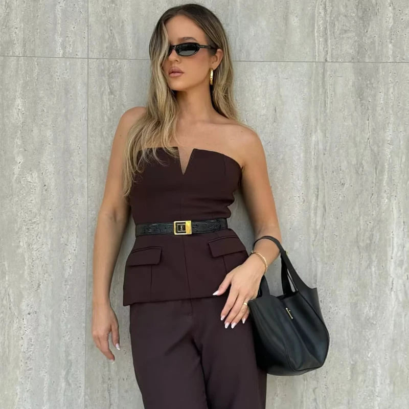 Elizabeth Strapless Top