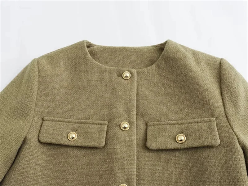 Blair Cropped Jacket Cardigan