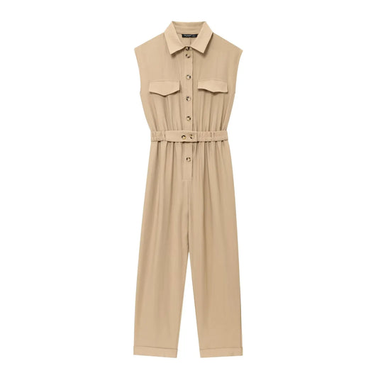 Georgiana Chic Sleeveless Jumpsuit