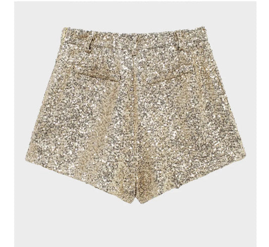 Elle Sequin Shorts
