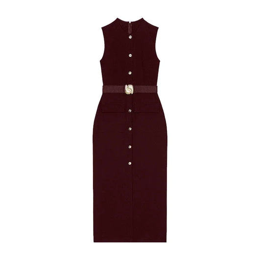Tabitha Button Maxi Dress