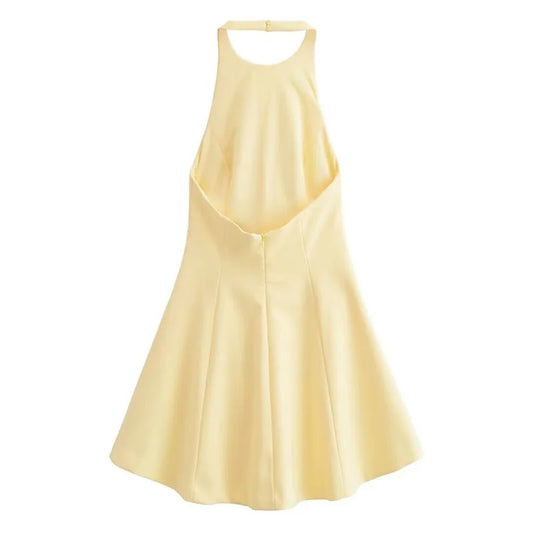 Belle Halter Mini Dress