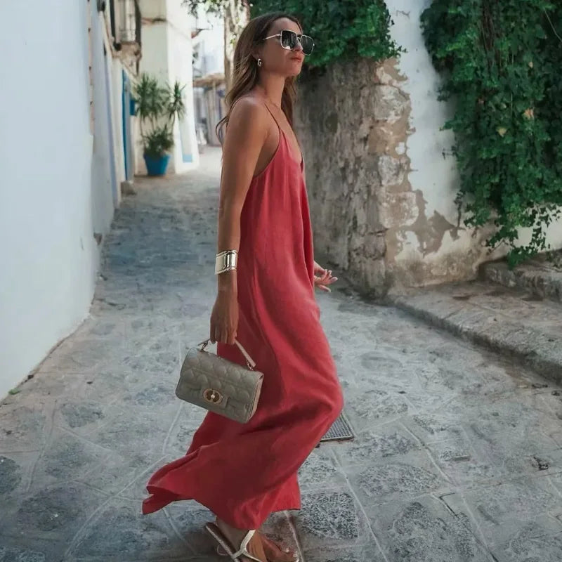Fleur Slip Midi Dress