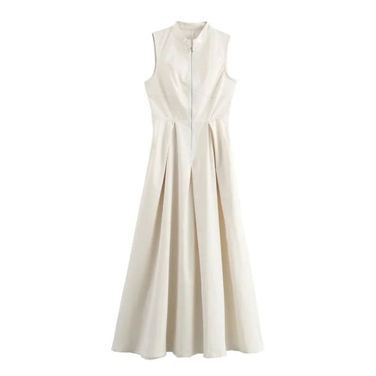 Bijou Zip Maxi Dress