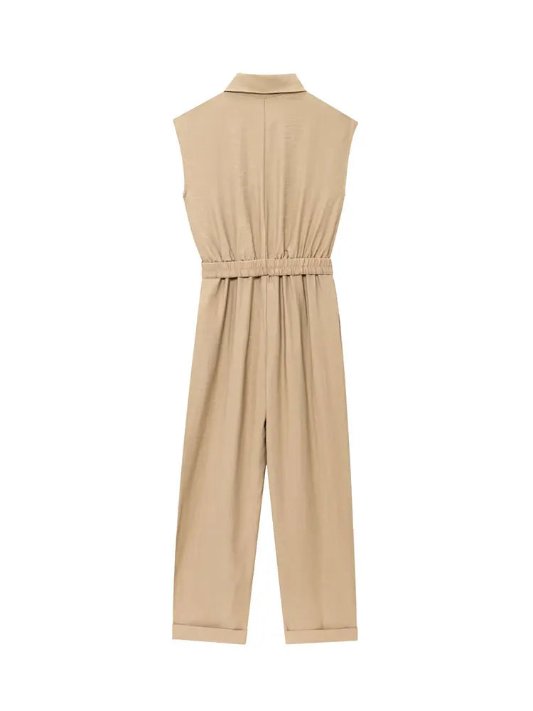Georgiana Chic Sleeveless Jumpsuit
