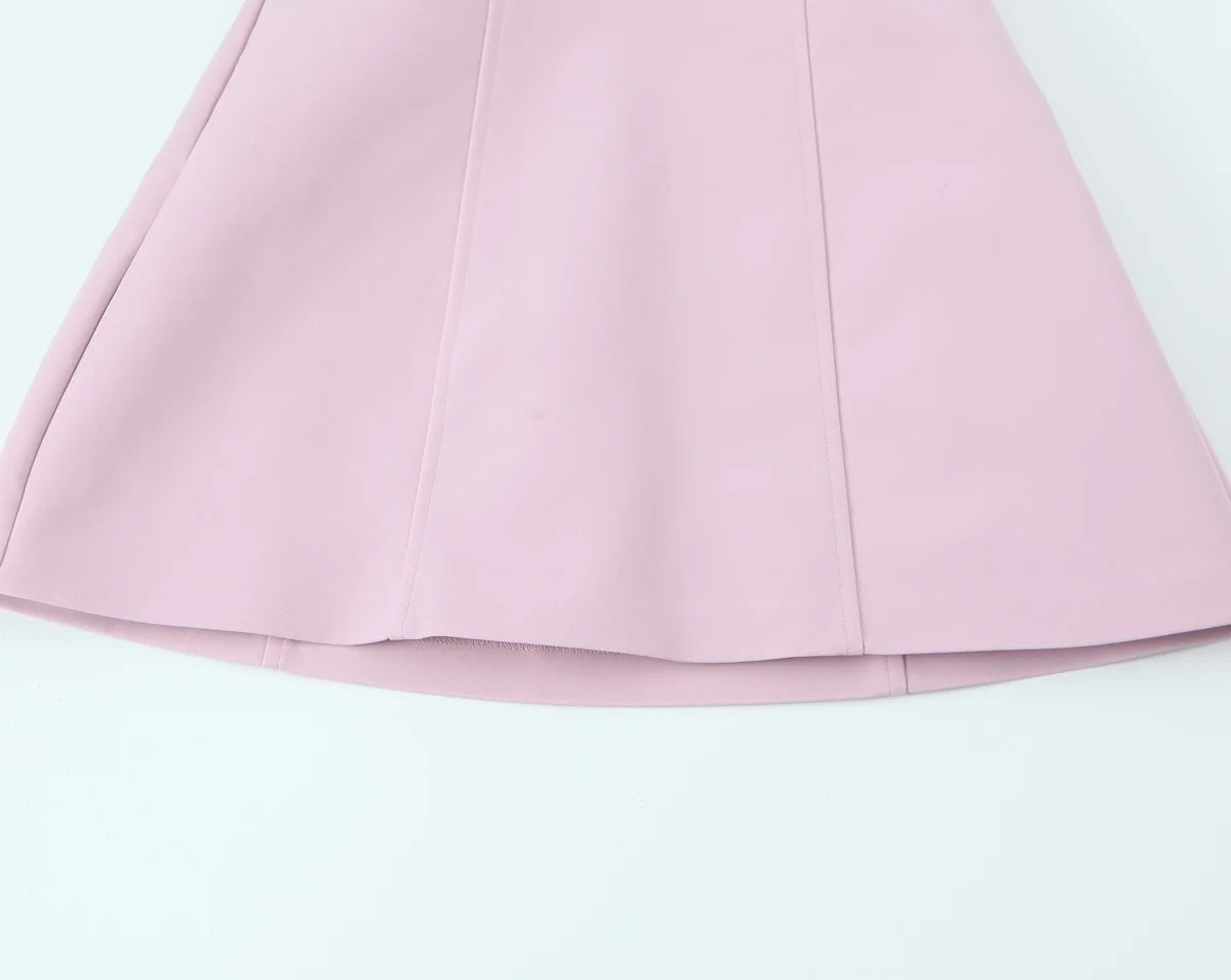 Olivia Strapless Bow A-Line Mini Dress