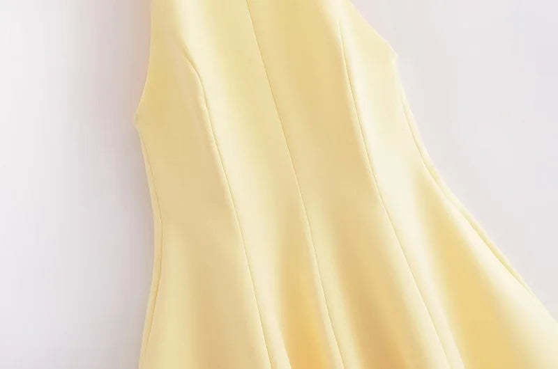 Belle Halter Mini Dress