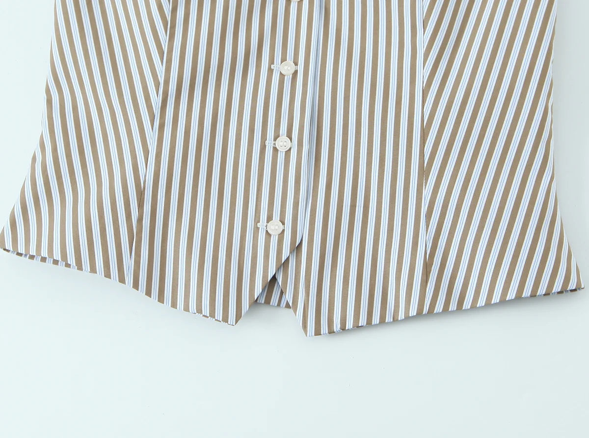 Nina Striped Suit Co-Ord Set
