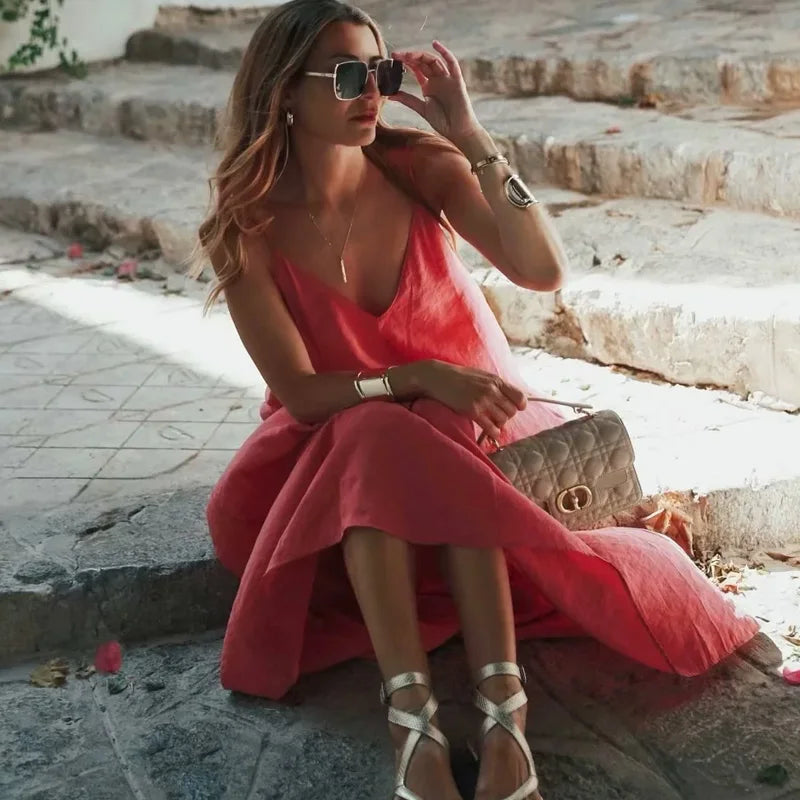 Fleur Slip Midi Dress