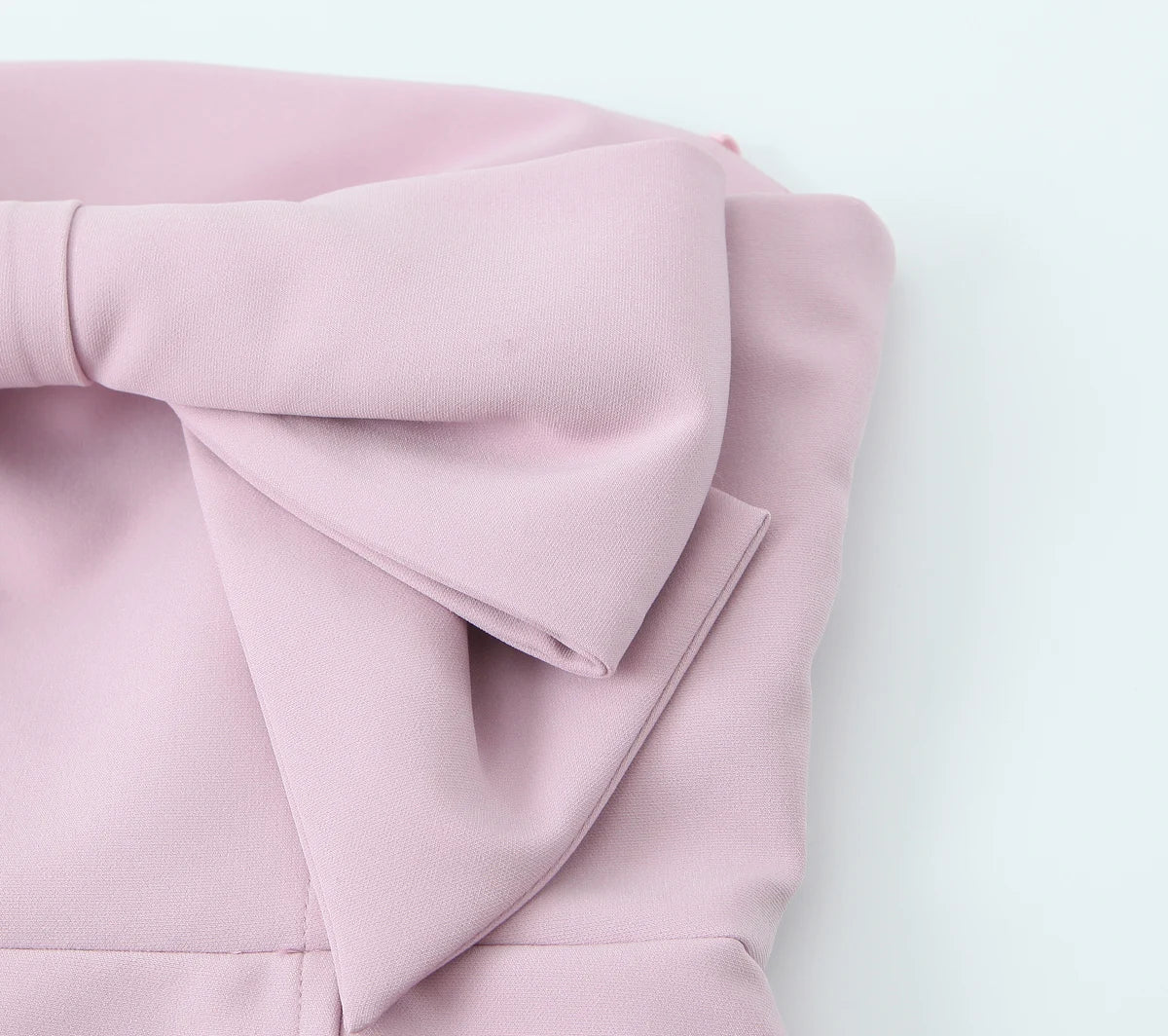 Olivia Strapless Bow A-Line Mini Dress