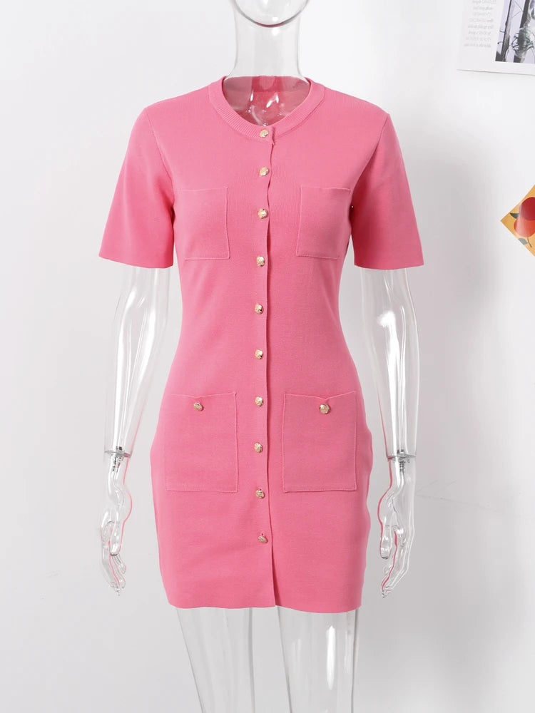 Sarah Knitted Mini Dress
