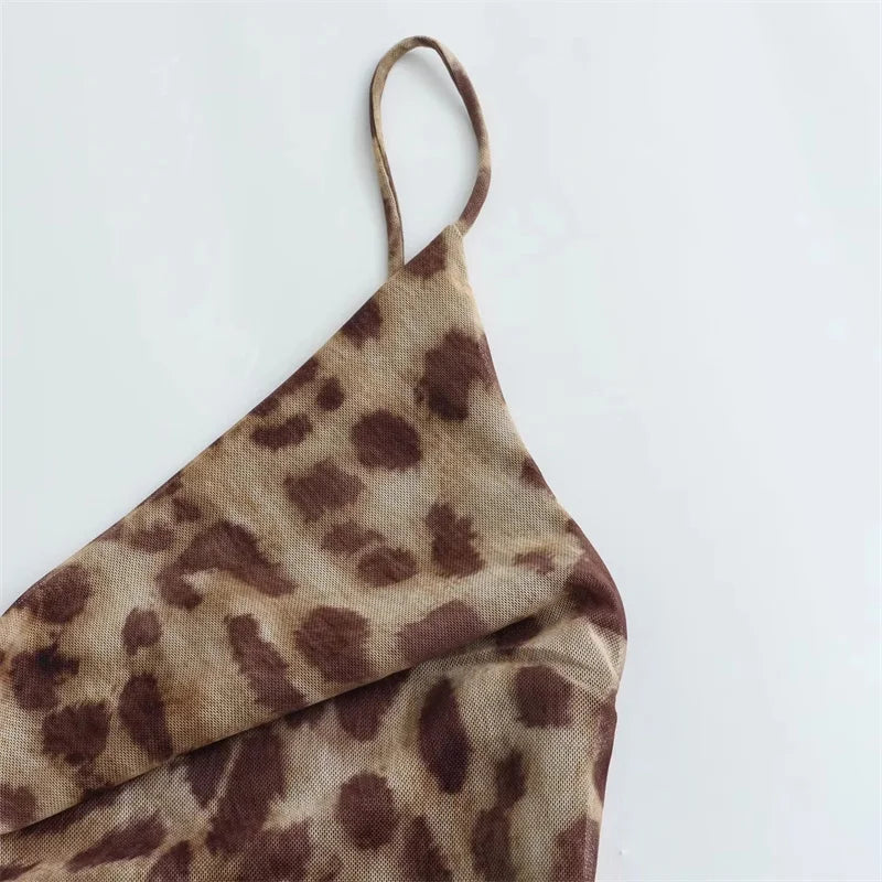 Winnie Animal Print Dress