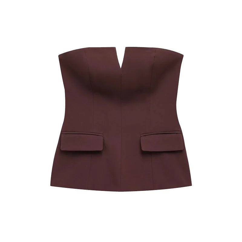 Elizabeth Strapless Top