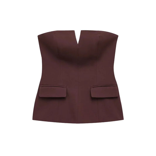 Elizabeth Strapless Top