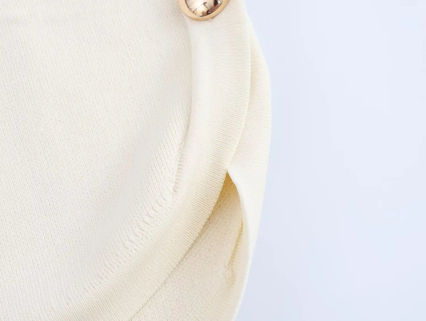 Lily Knitted Sleeveless Crop Top