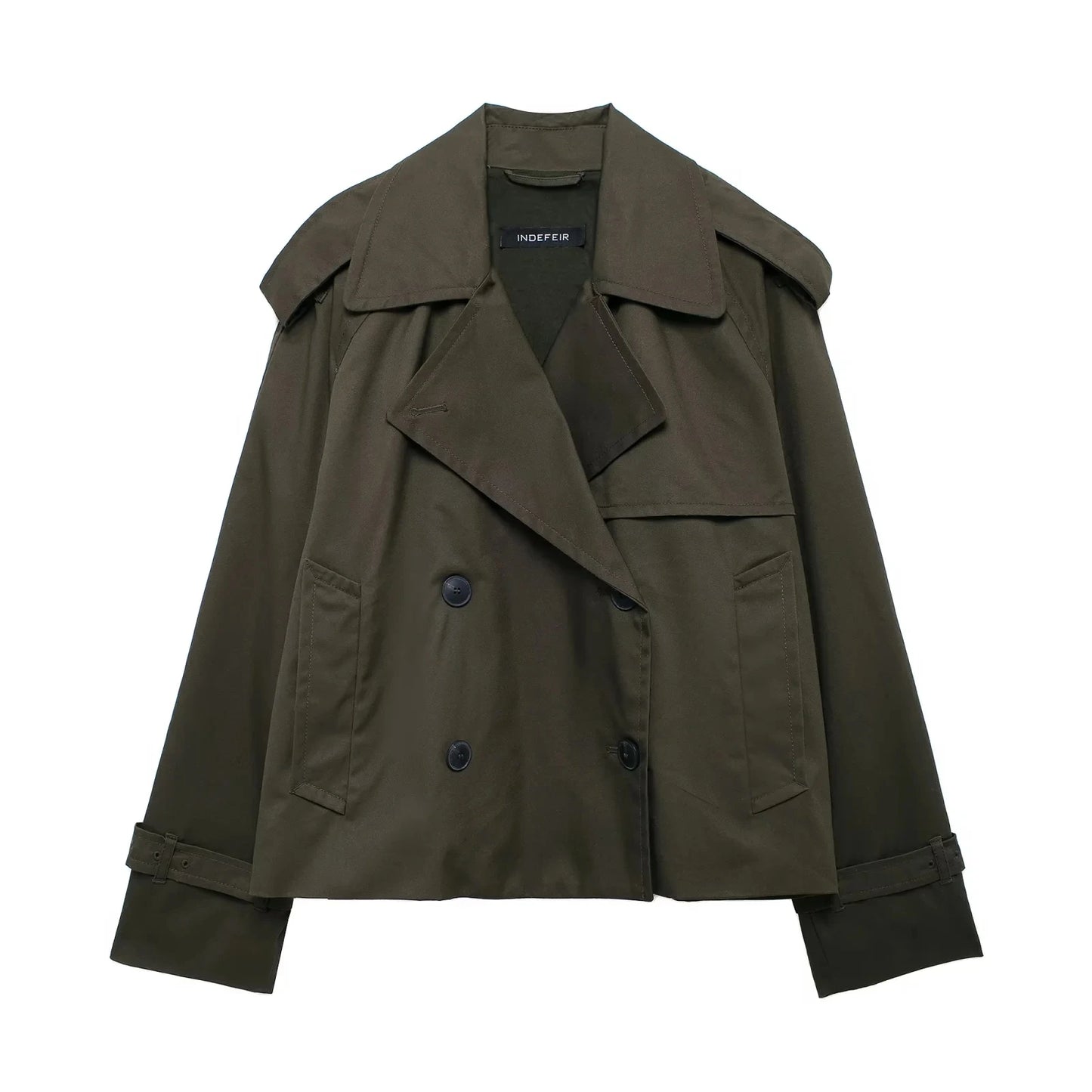 Rhia Casual Short Trench Coat