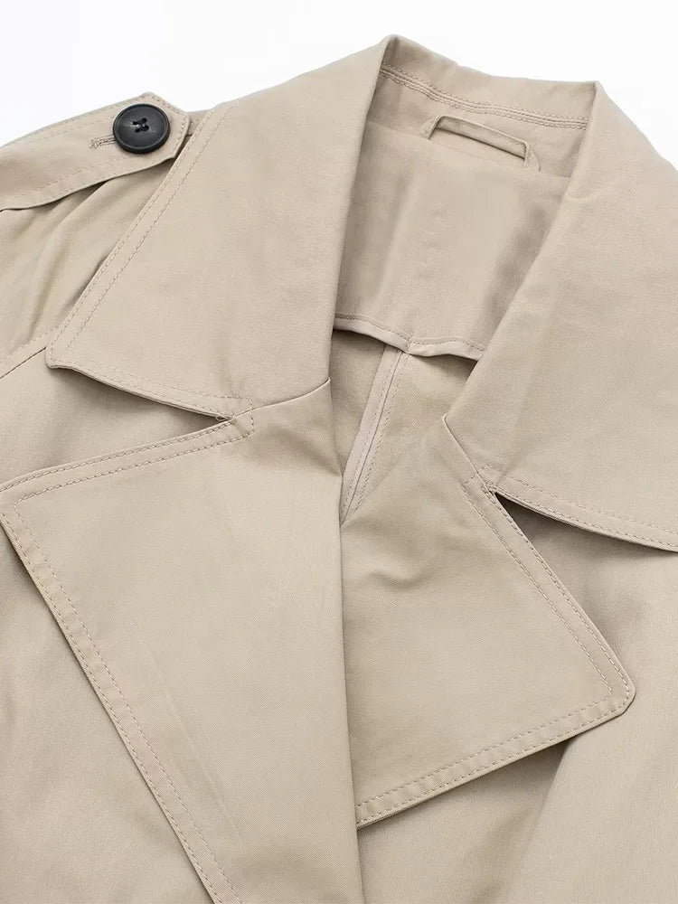 Anastasia Double-Breasted Trench Coat