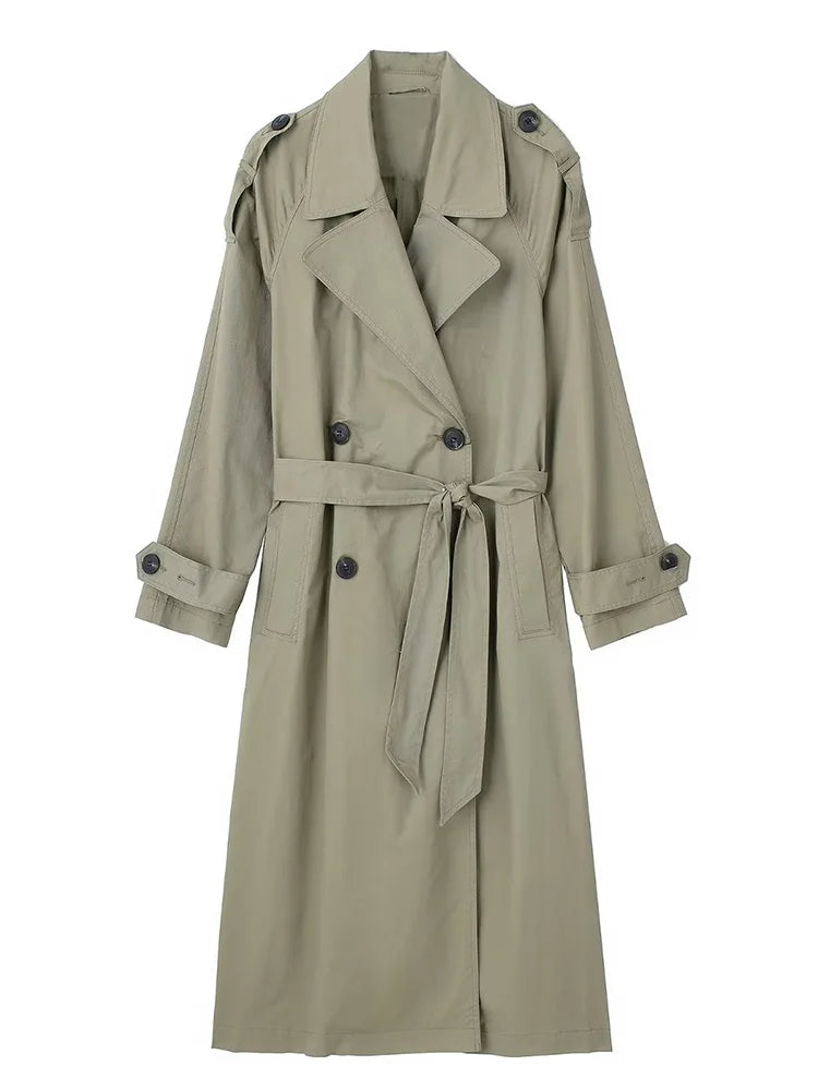 Anastasia Double-Breasted Trench Coat