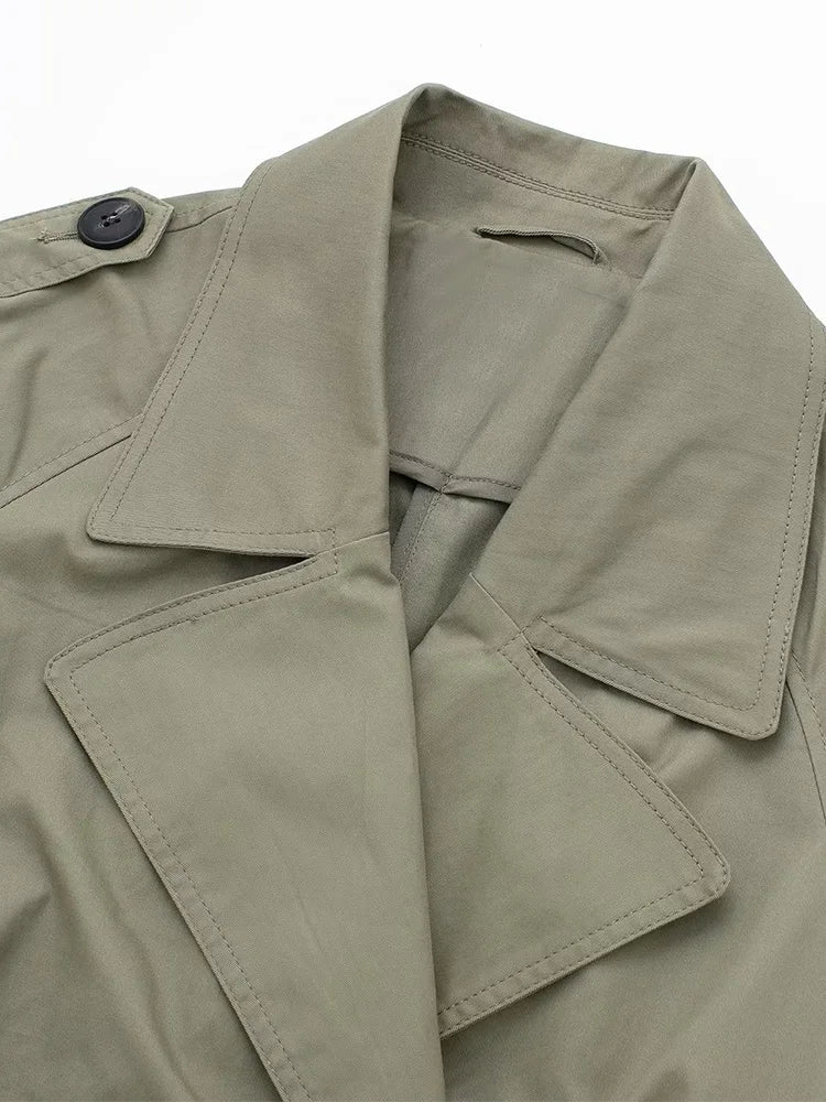 Anastasia Double-Breasted Trench Coat