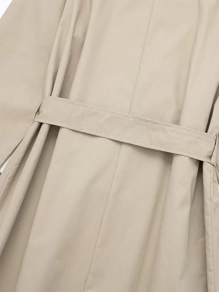 Anastasia Double-Breasted Trench Coat