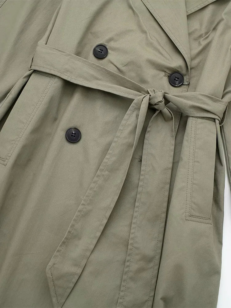 Anastasia Double-Breasted Trench Coat