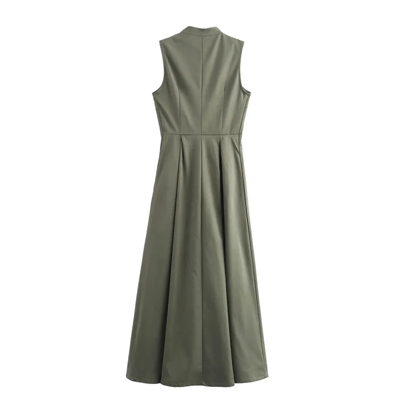 Bijou Zip Maxi Dress