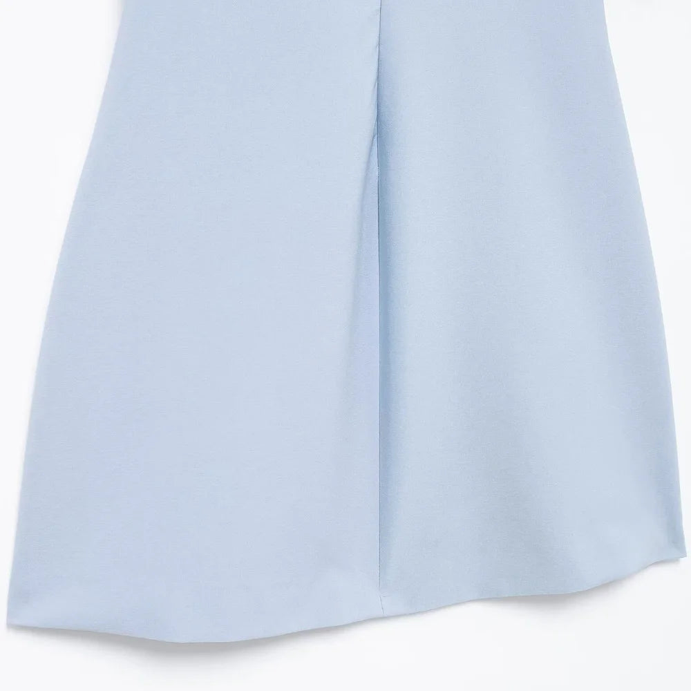 Adelaide Bow Strapless Mini Dress