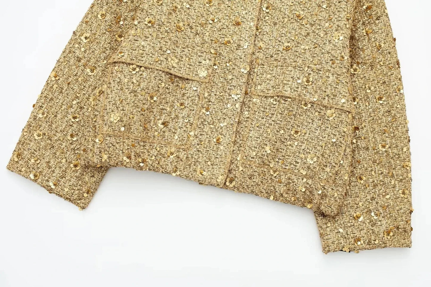 Agnes Sequin Bomber Jacket