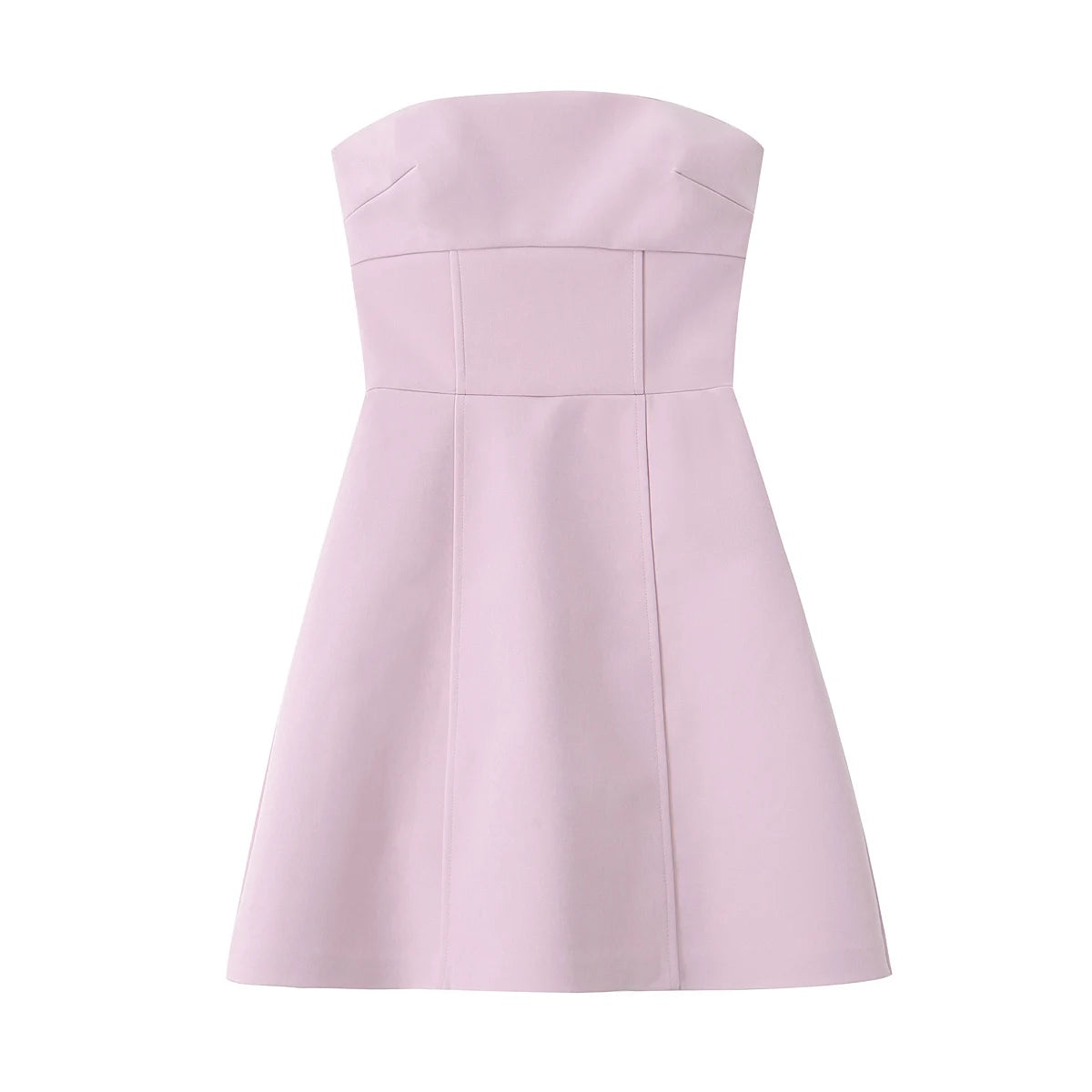 Olivia Strapless Bow A-Line Mini Dress