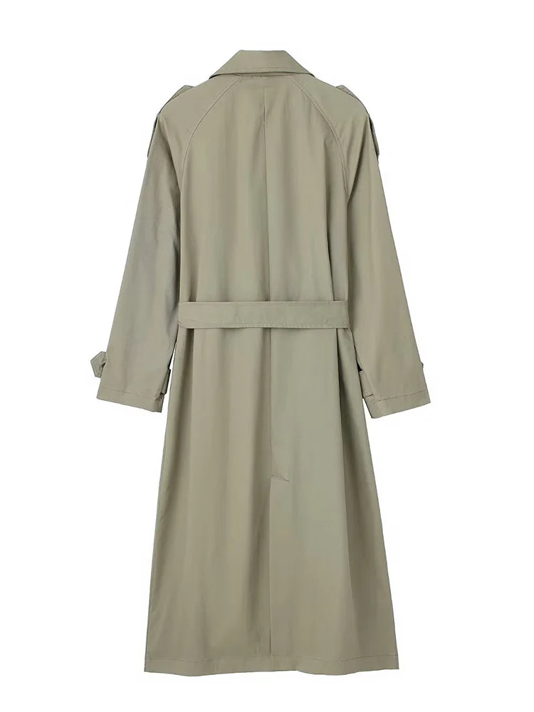 Anastasia Double-Breasted Trench Coat