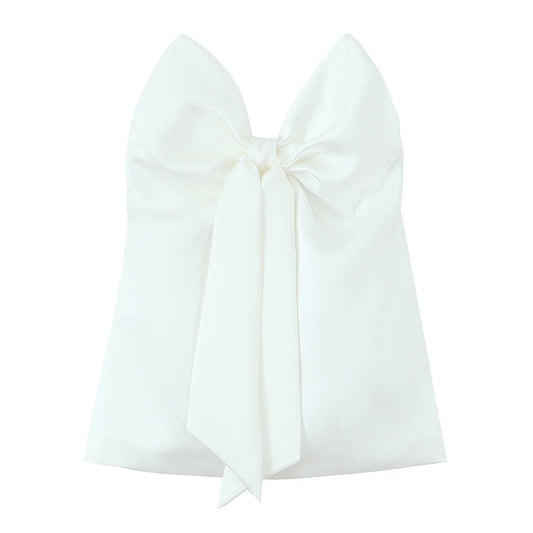 Ophelia Bow Strapless Top