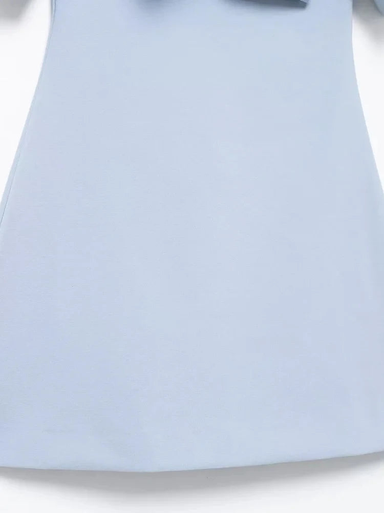 Adelaide Bow Strapless Mini Dress