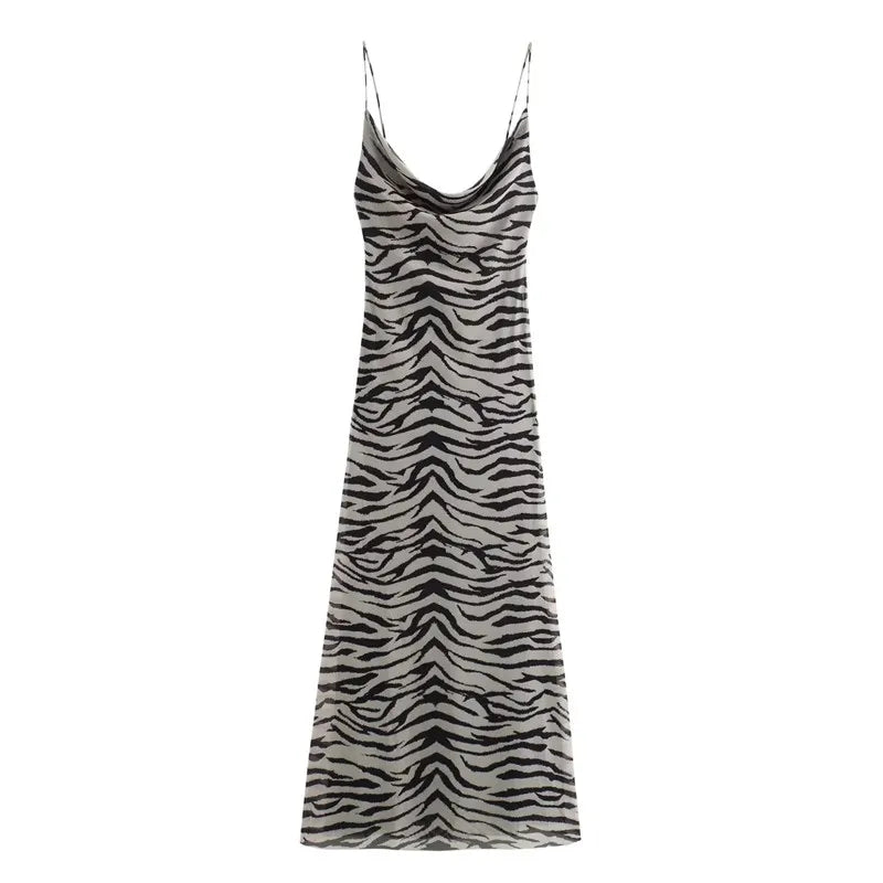 Winnie Animal Print Dress