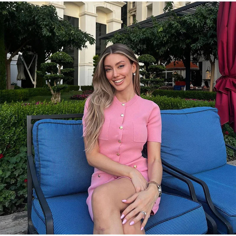 Sarah Knitted Mini Dress