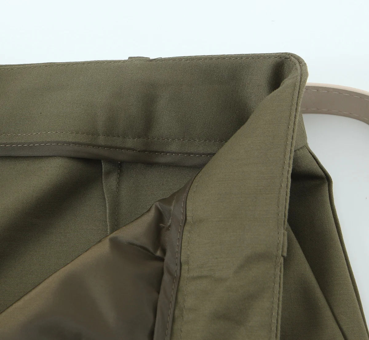 High-Waisted Pleated Amelie Shorts