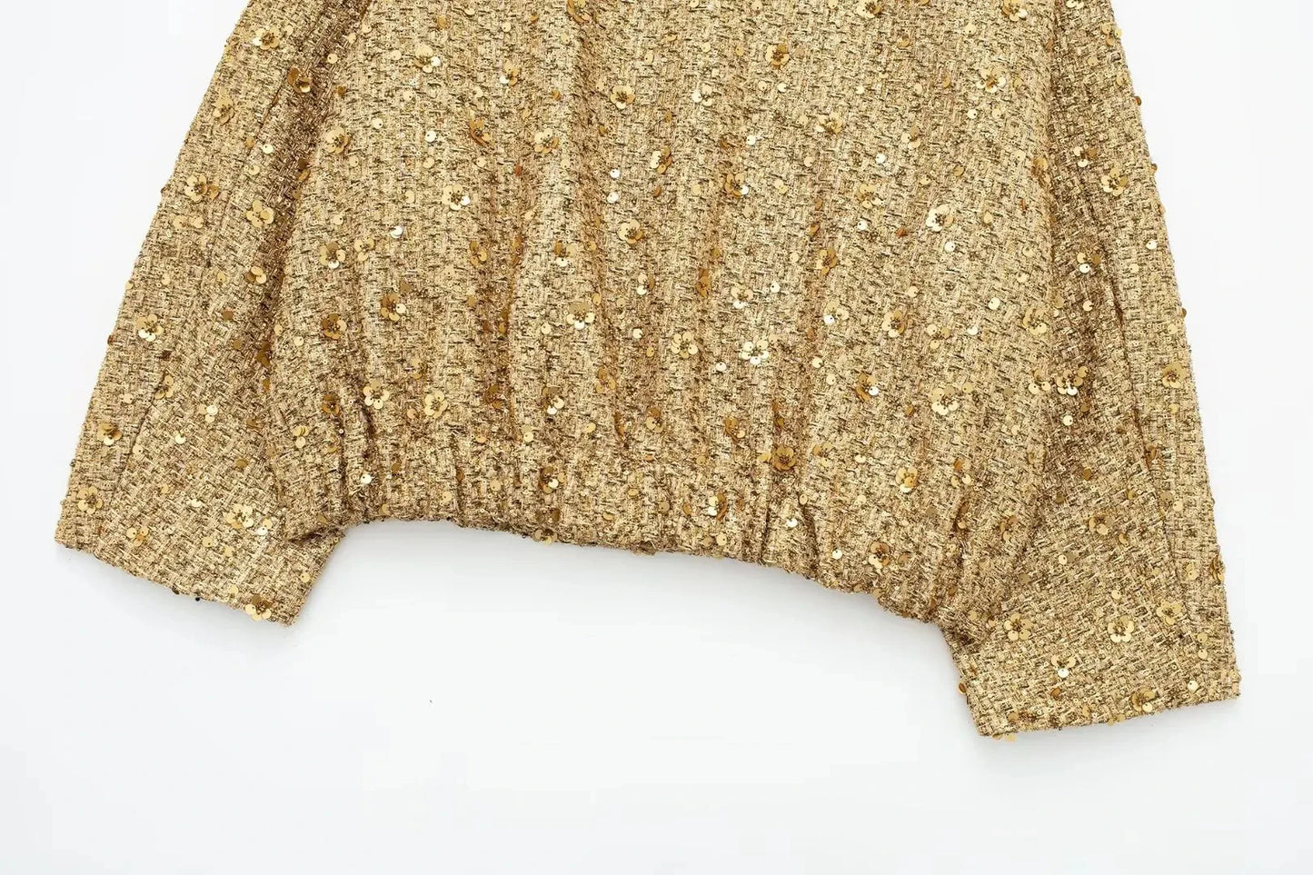 Agnes Sequin Bomber Jacket